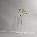 3 test tubes connected low-seat vase